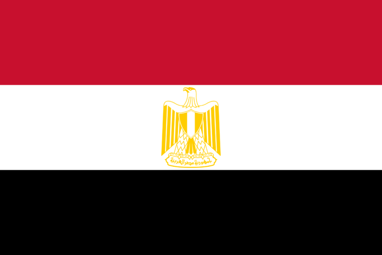 Bandera de Egipto