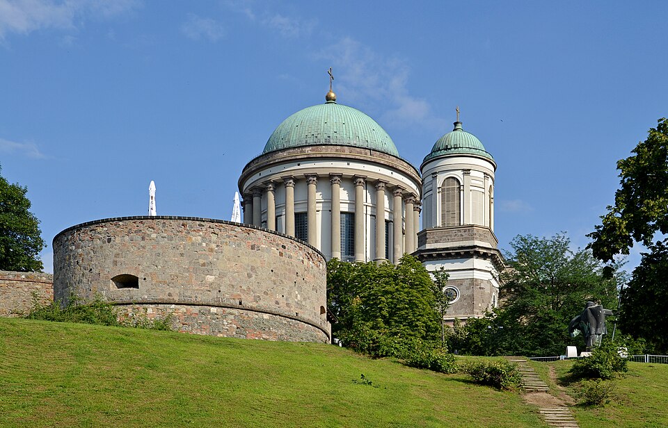 La cúpula verde de la basílica de Esztergom