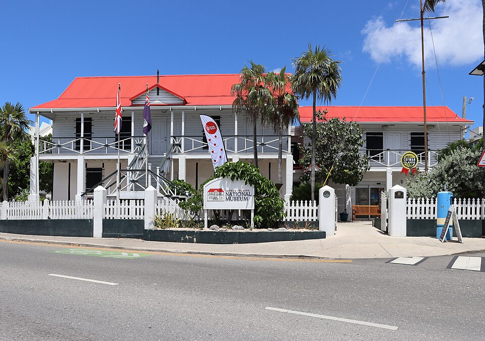 El edificio del Museo Nacional de las Islas Caimán en George Town