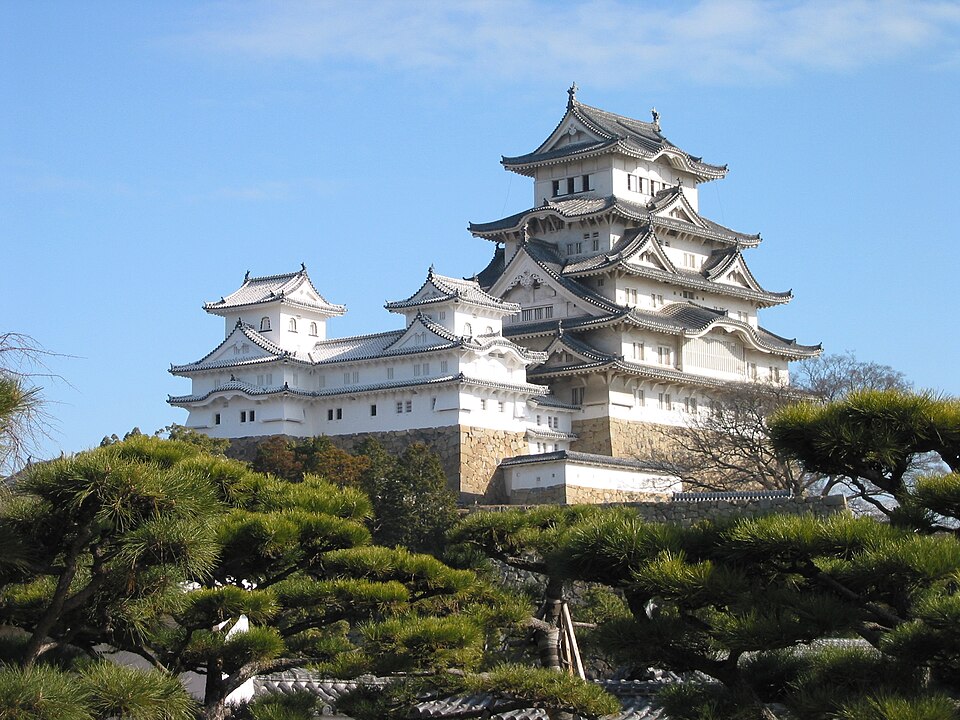 Torres blancas del castillo de Himeji