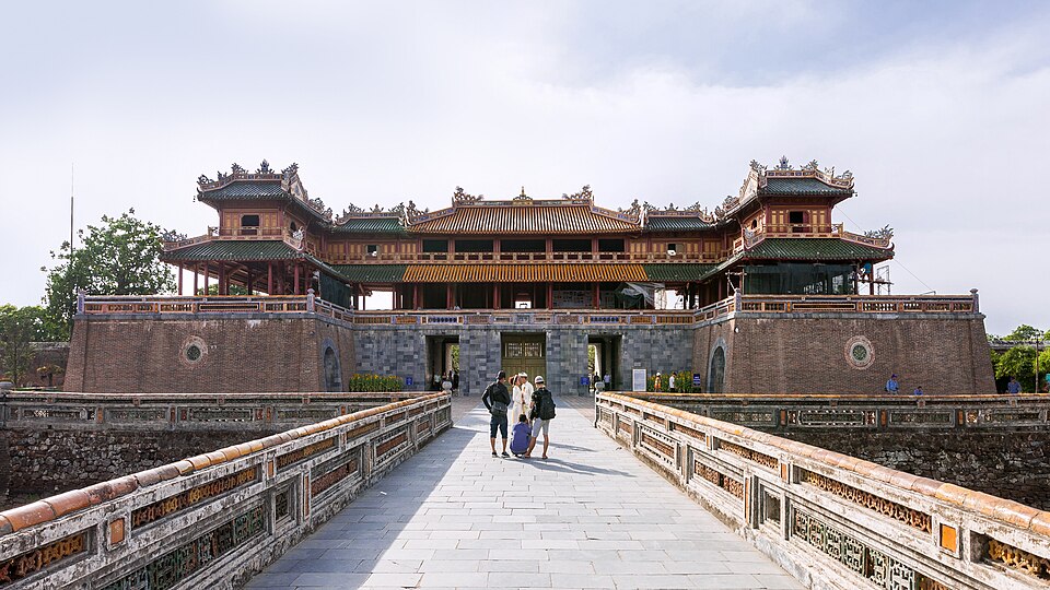 La Puerta del Mediodía de la Ciudad Imperial de Hue